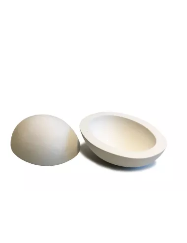 Moule en plâtre ovale pour céramique et estampage – 67023