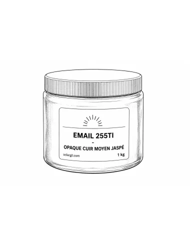 EMAIL OPAQUE 255TI CUIR MOYEN JASPE (jusqu'à fin des stocks)