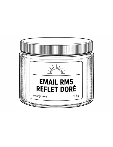 EMAIL RM5 REFLET DORÉ (jusqu'à fin des stocks)