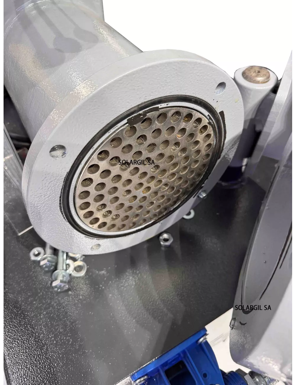 BOUDINEUSE T EN ALUMINIUM ET INOX AVEC VIDE 300 KG/H SEMI-INDUSTRIEL