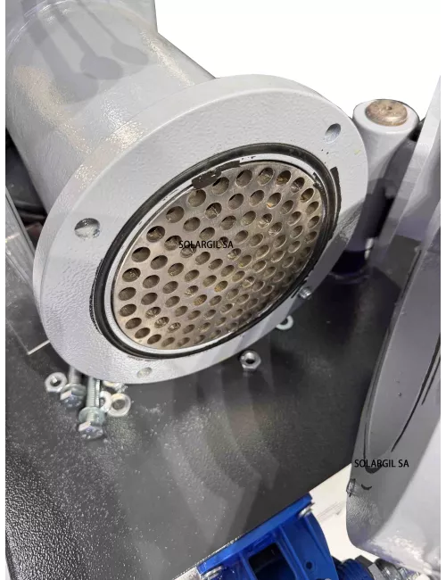 BOUDINEUSE T EN ALUMINIUM ET INOX AVEC VIDE 300 KG/H SEMI-INDUSTRIEL