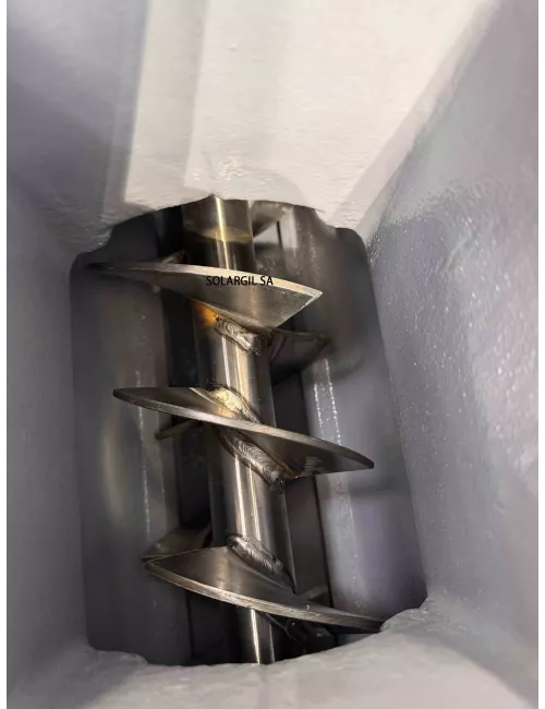 BOUDINEUSE T EN ALUMINIUM ET INOX AVEC VIDE 300 KG/H SEMI-INDUSTRIEL