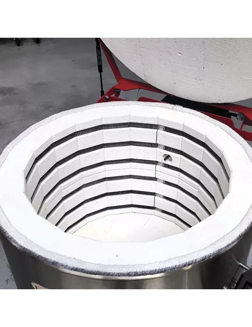 FOUR M100/13 TOUT BRIQUES 100 LITRES 1320°C 400V