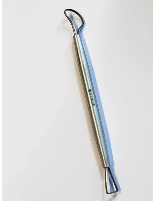 MIRETTE INOX DOUBLE À FIL COUPANT N°2
