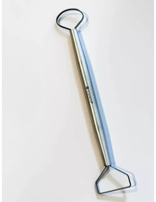 MIRETTE INOX DOUBLE À FIL COUPANT N°3