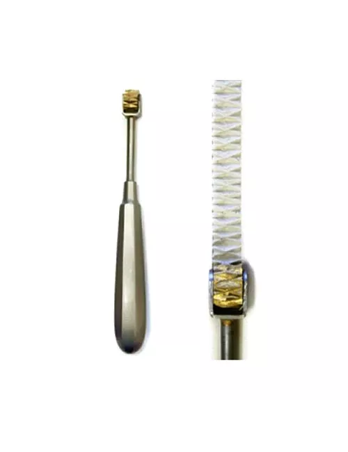 ROULETTE METAL INOX POUR DÉCO LARG.9.5 MM TT1602