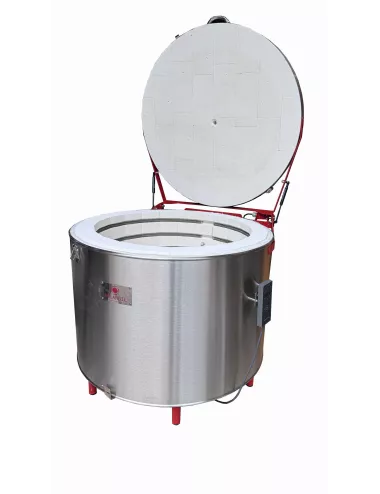 Four électrique céramique M 100/13 – 108 L – 1320°C avec régulation Bentrup TC75