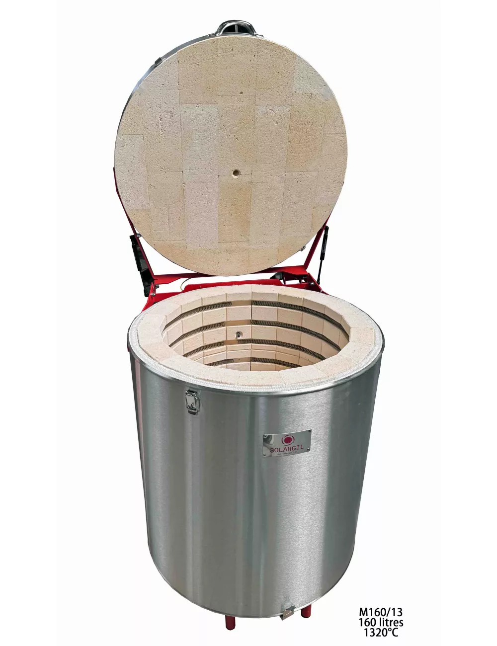 FOUR M160/13  TOUT BRIQUES 160 L 1320°C 400V