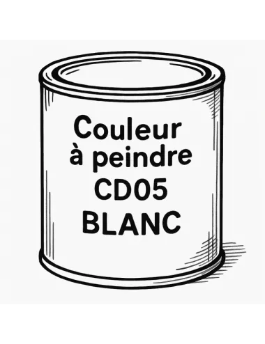 COLORANT LIQUIDE SANS PLOMB BLANC 100GR CD05L