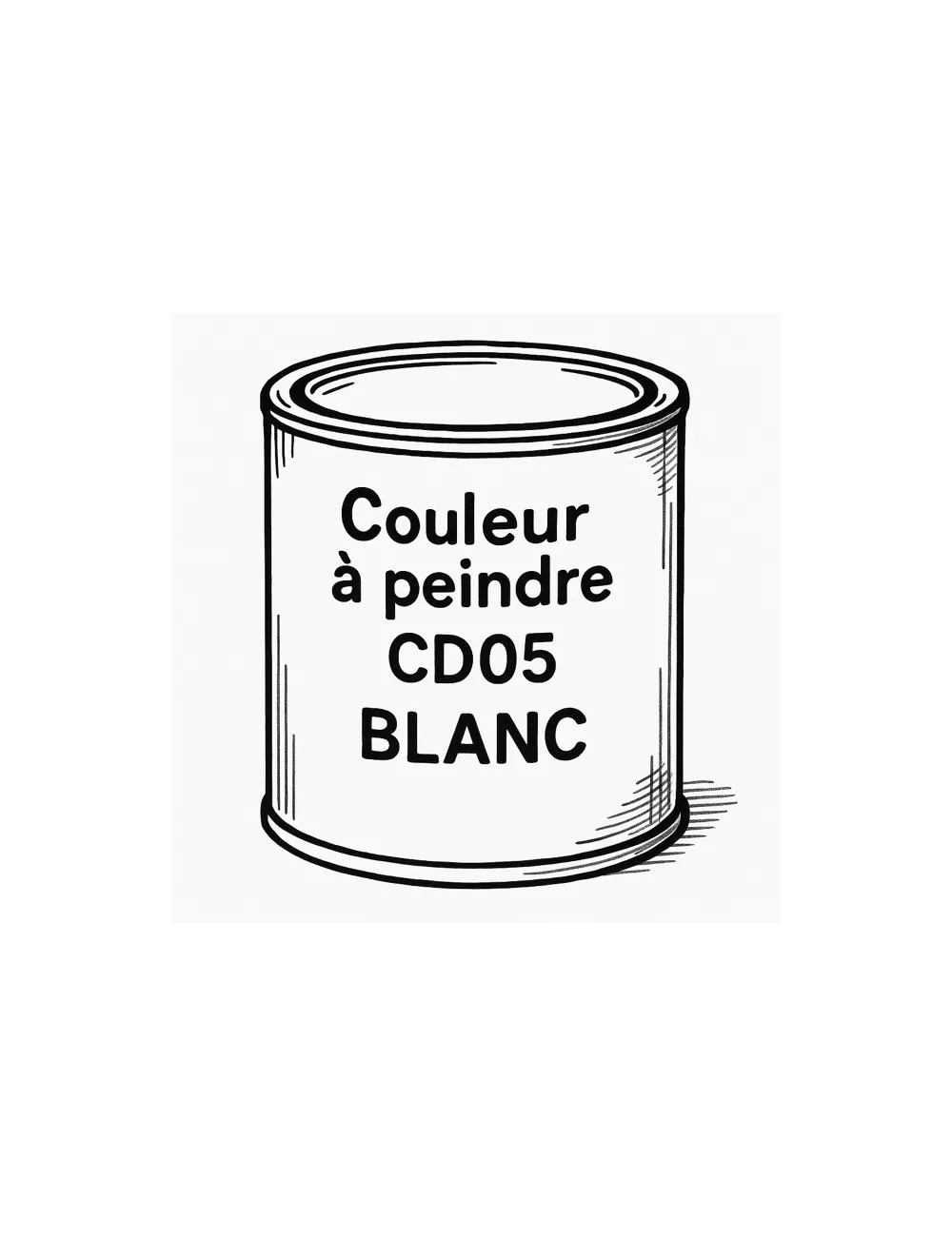 COLORANT POUDRE SANS PLOMB BLANC CD05