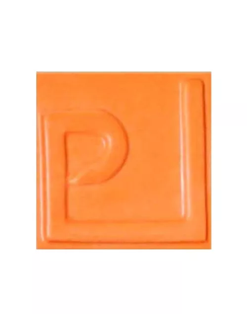 ÉMAIL FAÏENCE OPAQUE SANS PLOMB MAT ORANGE EMSP04